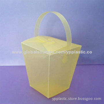 Plastic PP Display Box with Handle